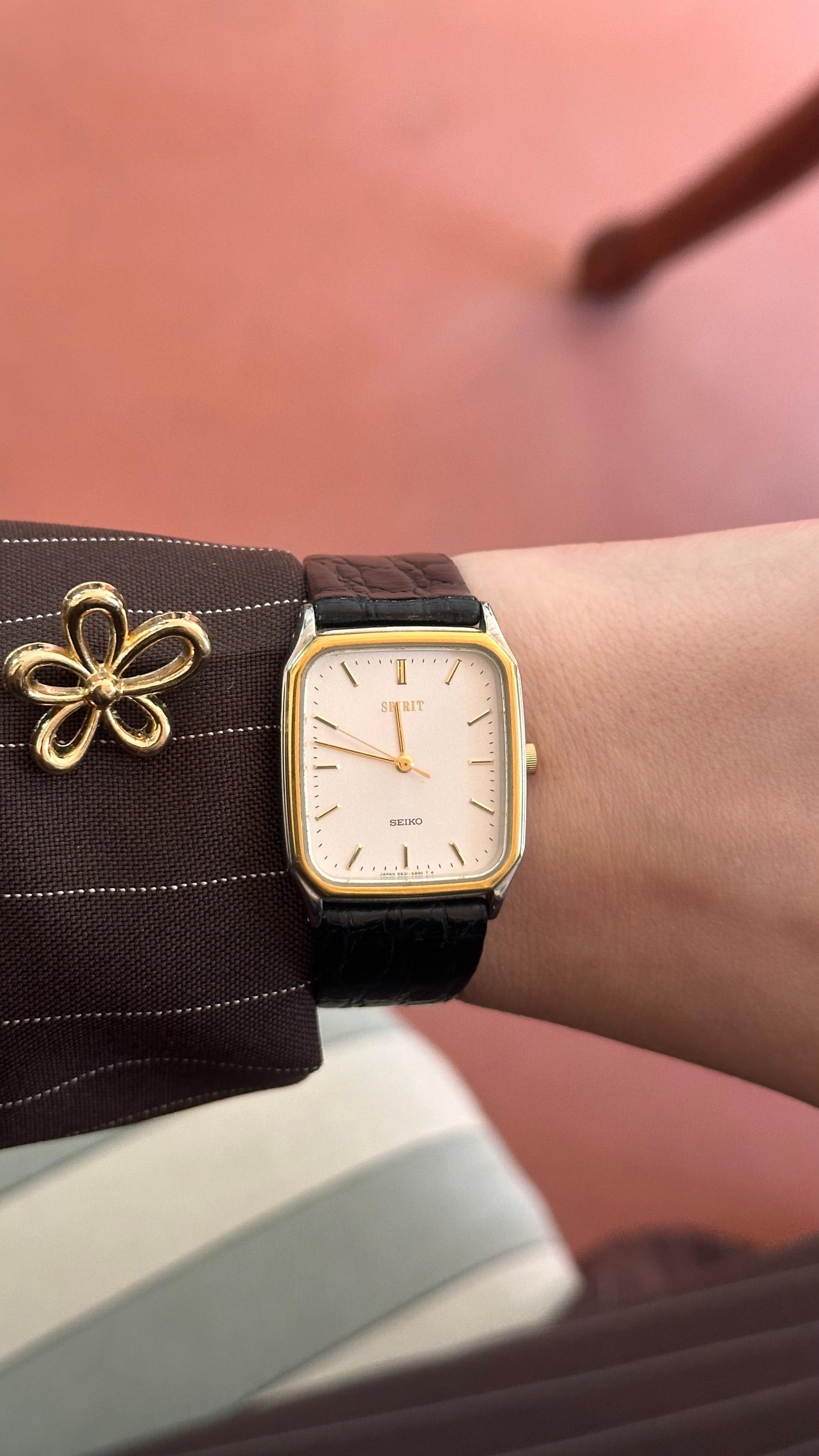 Seiko Sprirt Tank-style